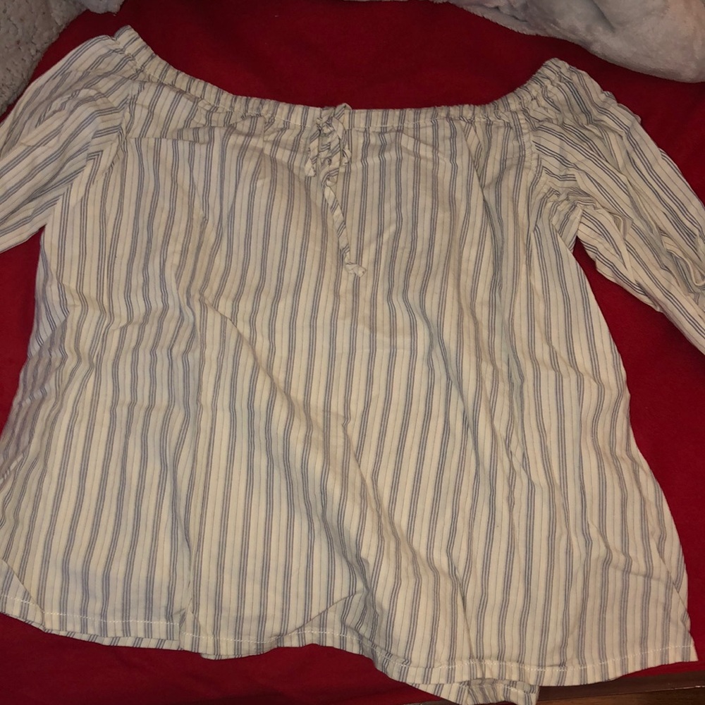 Off shoulder blouse